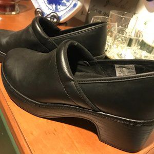 Land's End black clogs